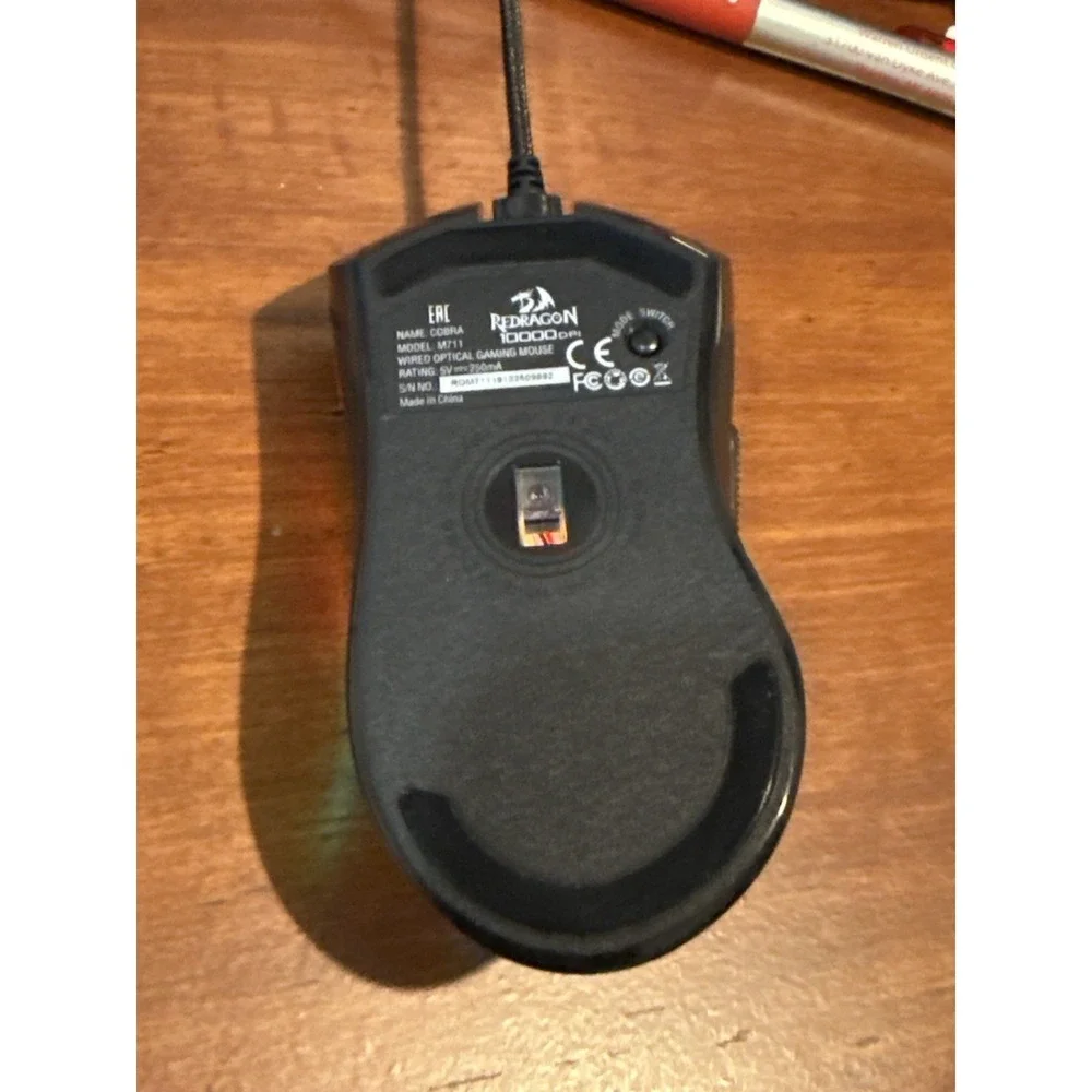 Redragon M711 COBRA Gaming Mouse w/‎ 16.8 Million RGB Color Backlit, 10,000 DPI
